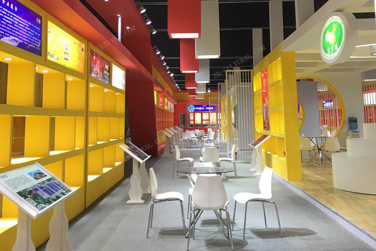 大型展臺設計搭建布置