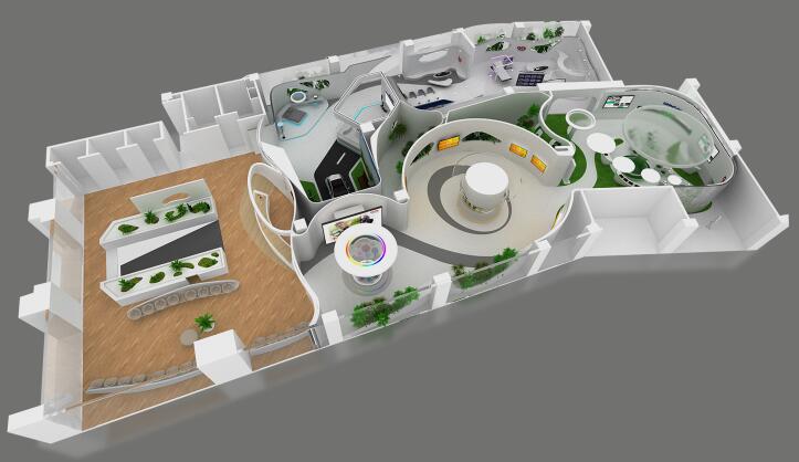 展臺設計中參觀路線該如何設計？