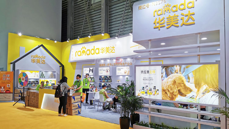 寵物優秀展臺搭建案例