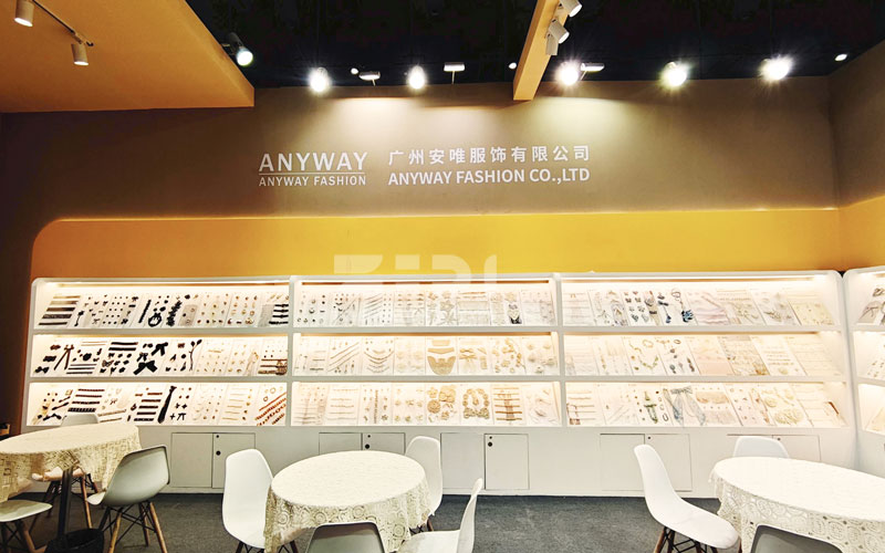 紡織面料展臺布置