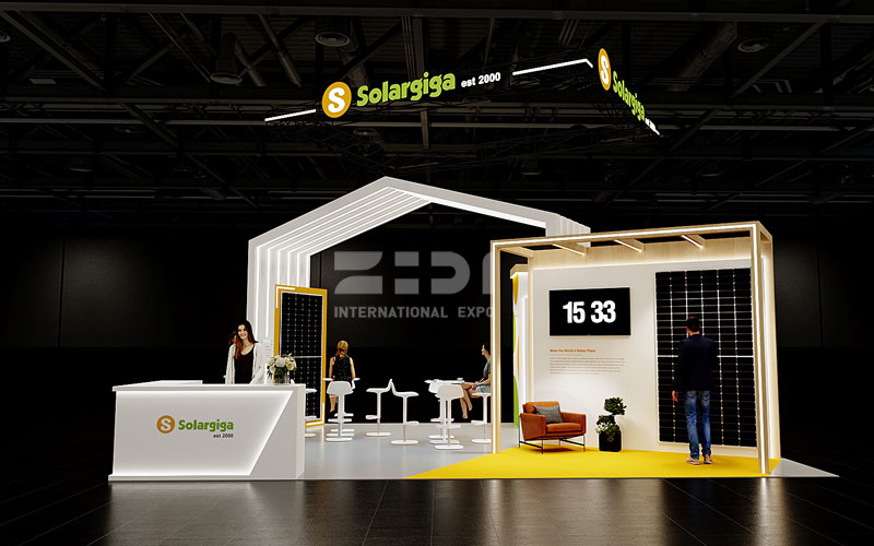 南非光伏展臺設計 南非光伏展臺設計