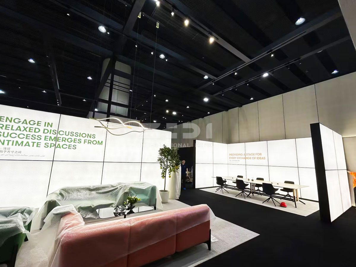 廣州家具展臺搭建布置